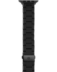 Michele - 38/40/41mm And 42/44/45/49mm Black Stainless Steel Band For Apple Watch - Lyst