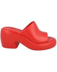 Ferragamo - Rubber Deva Slides - Lyst