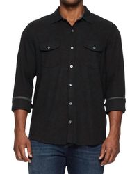 Flag & Anthem - Madeflex Stretch Knit Flannel Shirt - Lyst