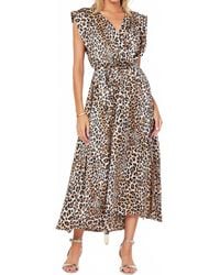 Bishop + Young - Aeries Wrap Midi Dress - Lyst