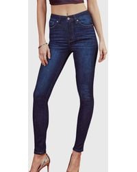 Kancan - Hallie Ultra High Rise Super Skinny Jean - Lyst