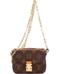 Louis Vuitton Pochette Metis in Pink | Lyst