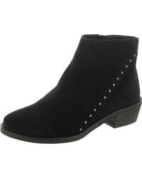 Vaneli - Irven Suede Studded Ankle Boots - Lyst
