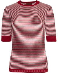 Missoni - Crew Neck Striped T Shirt - Lyst