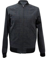 A.P.C. - A. P.C. X Louis W. Plaid Zipped Bomber Jacket - Lyst