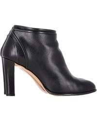 Ferragamo - Zipped High-Heeled Ankle Boots - Lyst