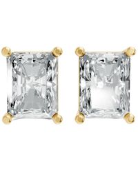 AAMIAA - Radiant Shape 4 Prong Push Back Studs - Lyst