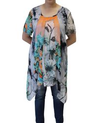 Tuva Collection - Patchwork Long Tunic Top - Lyst