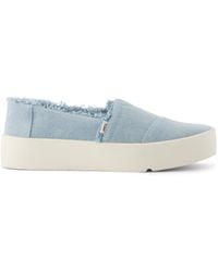 TOMS - Verona Pastel Denim Slip On Sneaker - Lyst