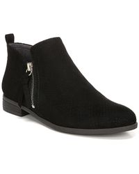 Dr. Scholls - Rate Zip Round Toe Booties Ankle Boots - Lyst