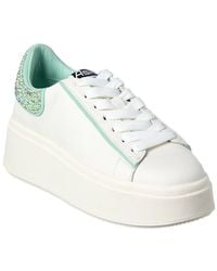 Ash - Moby Strass Leather Sneaker - Lyst