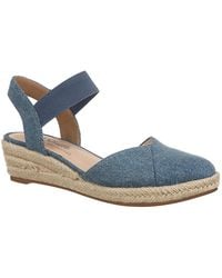 LifeStride - Kimmie Ankle Strap Closed Toe Wedge Sandals - Lyst