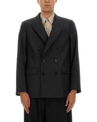 Dries Van Noten - Wool Caban Coat - Lyst