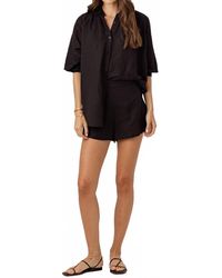 Sundays - Linen Jame Shorts - Lyst