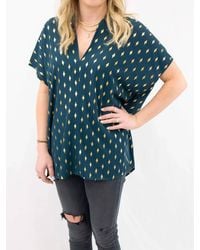 Adrienne - V-Neck Top - Lyst