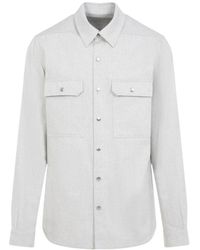 Rick Owens - Cotton Outershirt - Lyst