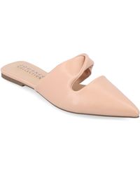 Journee Collection - Enniss Mule Flats - Lyst