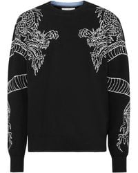 Philipp Plein - Pullover Round Neck Long-Sleeve Dragon - Lyst