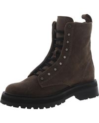Dolce Vita - Ranier Suede Lug Sole Motorcycle Boots - Lyst