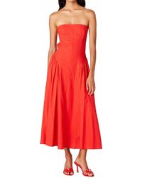 Nia - Anne Midi Dress - Lyst
