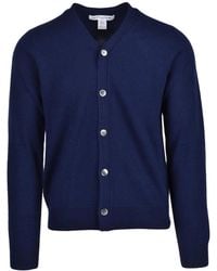 Comme des Garçons - Button-Front Wool Cardigan - Lyst