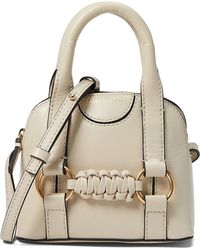 See By Chloé - See By Chloe Hb Saddie Cement Beige Os - Lyst