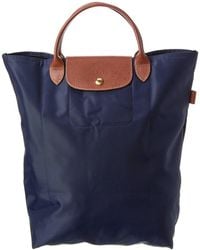 Longchamp - Le Pliage Original Medium Canvas Short Handle Tote - Lyst