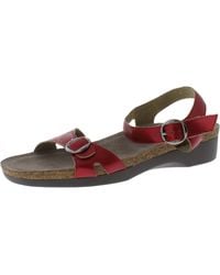 Munro - Ankle Strap Open Te Wedge Sandals - Lyst