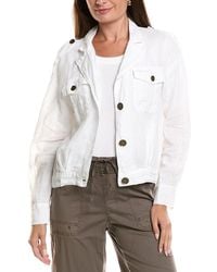 XCVI - Baltazar Linen Jacket - Lyst