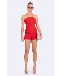 NonChalant Label - Georgia Strapless Top - Lyst