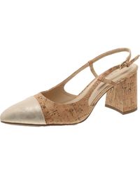 Anne Klein - Brooklyn Faux Leather Pointed Toe Slingback Heels - Lyst