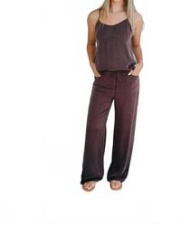 Be Cool - Halter Air Washed Tie Tank Top - Lyst