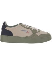 Autry - Medalist Low Sneakers With Contrast Heel Tab And Logo Detail - Lyst