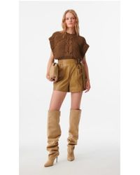 IRO - Kalis Knit Short Sleeve Top - Lyst
