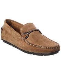 M by Bruno Magli - Parker Suede Loafer - Lyst