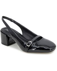 Kenneth Cole - Lindy Block Heel Made Slingback Heels - Lyst