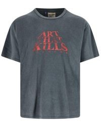 GALLERY DEPT. - Timeless T-Shirt With Round Neckline And Short Sleeves - Lyst