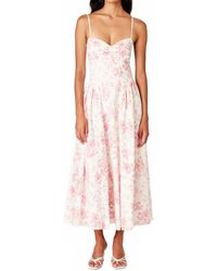 Nia - Destene Midi Dress - Lyst