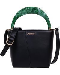 Jason Wu - Small Smooth Pu Tote With Acrylic Top Handle - Lyst