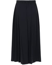 Aspesi - Midi Poplin Skirt Cotton - Lyst