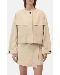 Closed - Cropped Utility Jacket - Lyst