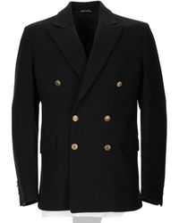 Colamarino - Double-Breasted Tailored Blazer With Metallic Buttons - Lyst