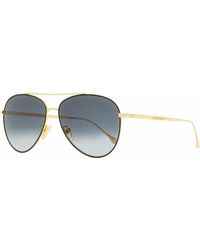 Isabel Marant - Milo Sunglasses Im0011s Gold/black 60mm - Lyst