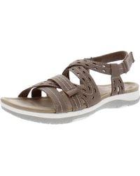 Earth Origins - Sass 3 Faux Leather Casual Strappy Sandals - Lyst