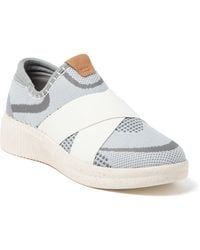Dearfoams - Livie X Strap Knit Trainer Sneaker - Lyst