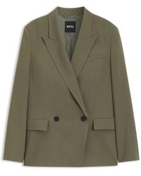 BOSS - Regular-Fit Blazer - Lyst