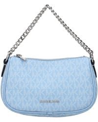 Michael Kors - Light Blue Fabric Handbags - Lyst