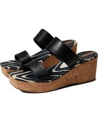 Sam Edelman - Alissa I1997L2001 Sandal 10.5 Leather Wedge Heel Khd402 - Lyst