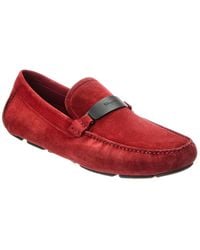 Ferragamo - Switch Evolo Suede Driver - Lyst