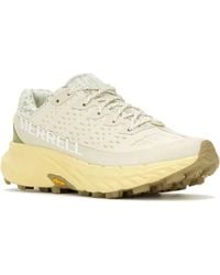 Merrell - Agility Peak Sneakers Cream Trail Running Shoes Mew90 - Lyst
